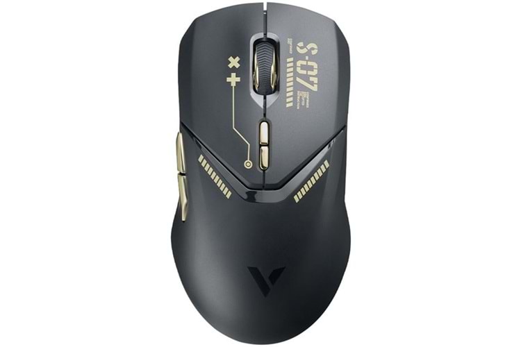 RAPOO VT9PRO 26000dpi Kablosuz Gaming Mouse Black Golden