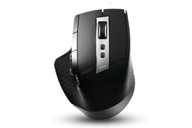 Rapoo Mt750s 18670 Siyah Çoklu Modlu Kablosuz Ergonomik 3200 Dpı Sensörlü Mouse