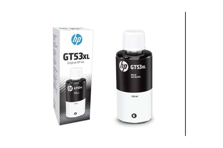 Hp No Gt53xl Siyah Sise Kartuş 135Ml