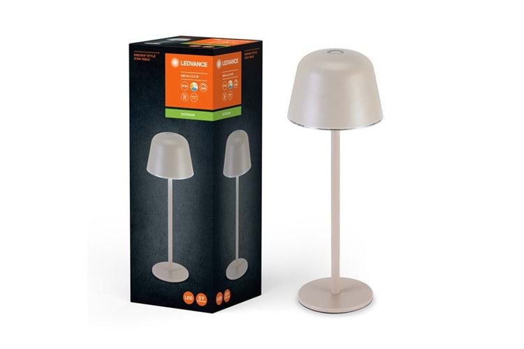 LEDVANCE Led Endura Masa Lambası Şarjlı Bej