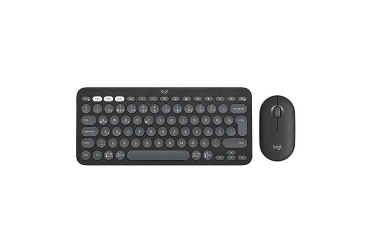 LOGITECH Q TR PEBBLE KLAVYE VE MOUSE SET 920-012245