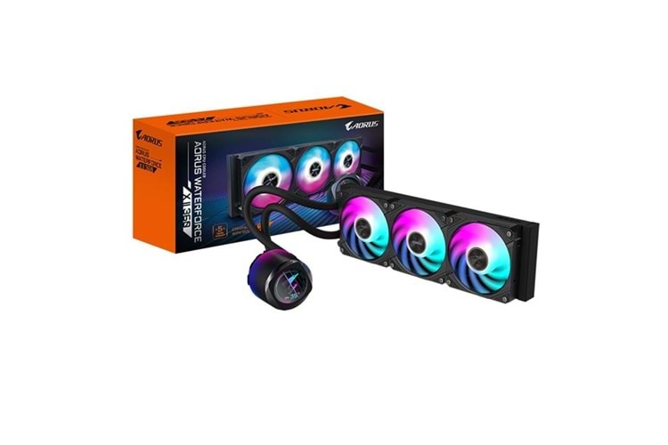 GIGABYTE 360MM AORUS WATERFORCE X II 360 RGB AM5-1700P SIVI SOĞUTMALI İŞLEMCİ FANI
