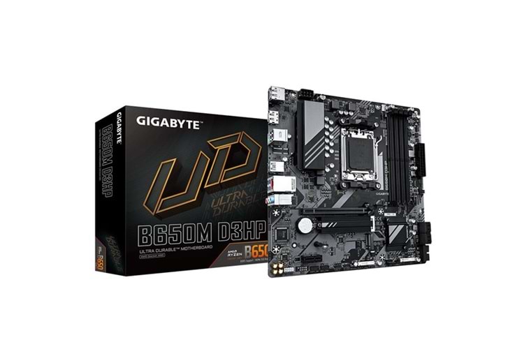 GIGABYTE B650M-D3HP DDR5 HDMI-DP PCIE 4.0 AM5 MATX