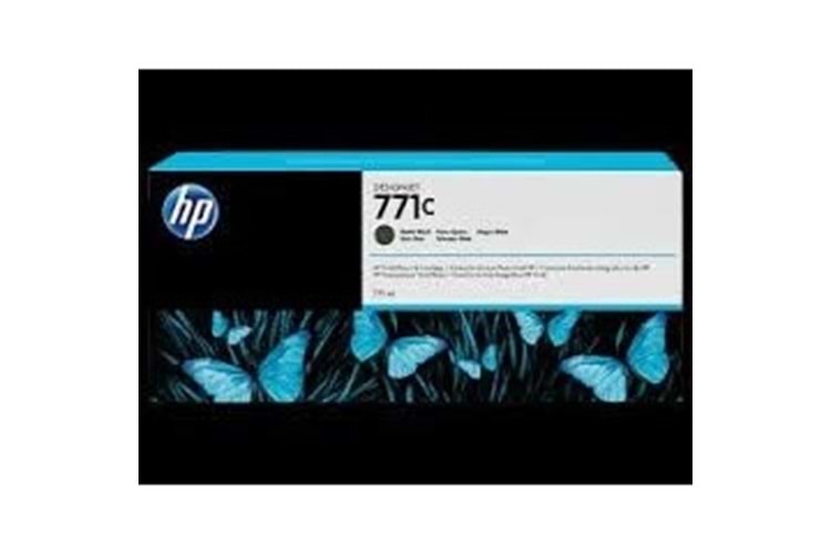 Hp No:771 B6Y07A 775Ml Mat Siyah Kartuş