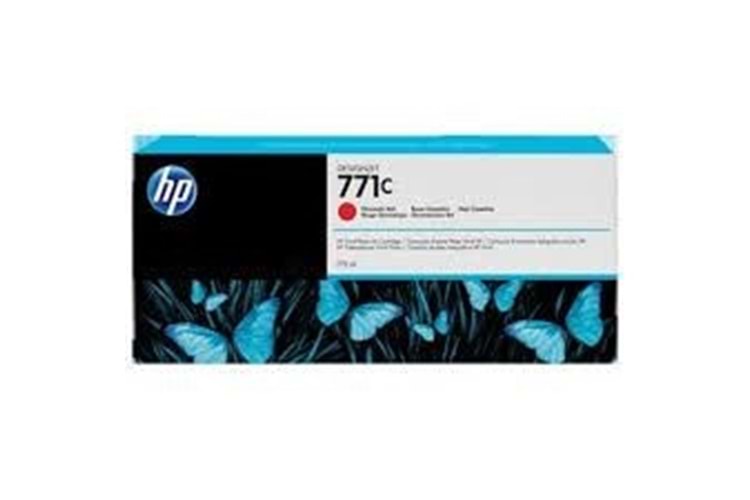 Hp No:771 B6Y08A 775Ml Kırmızı Kartuş