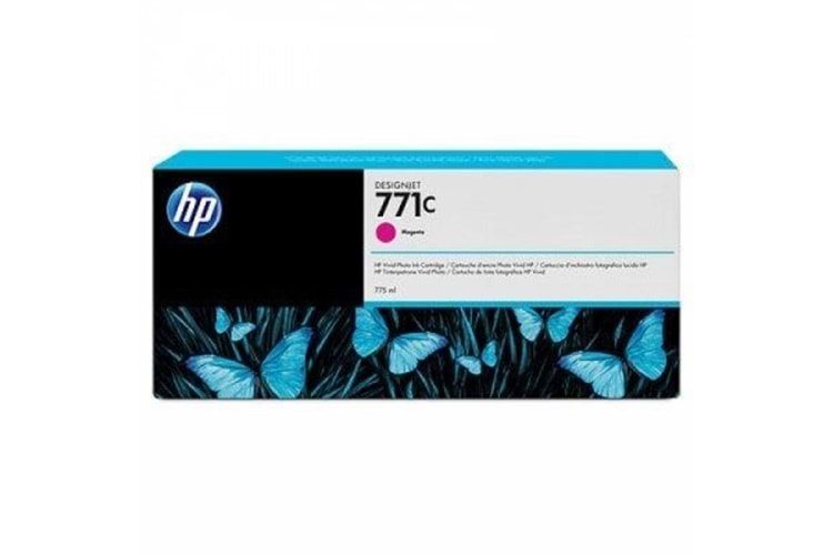 Hp No:771 B6Y09A 775Ml Kırmızı Kartuş