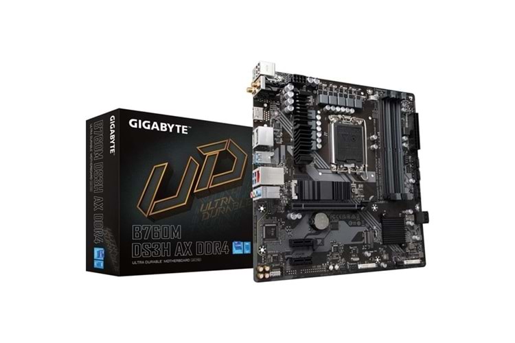 GIGABYTE B760M-DS3H AX WIFI-6 DDR4 HDMI-DP PCIE 4.0 1700p mATX