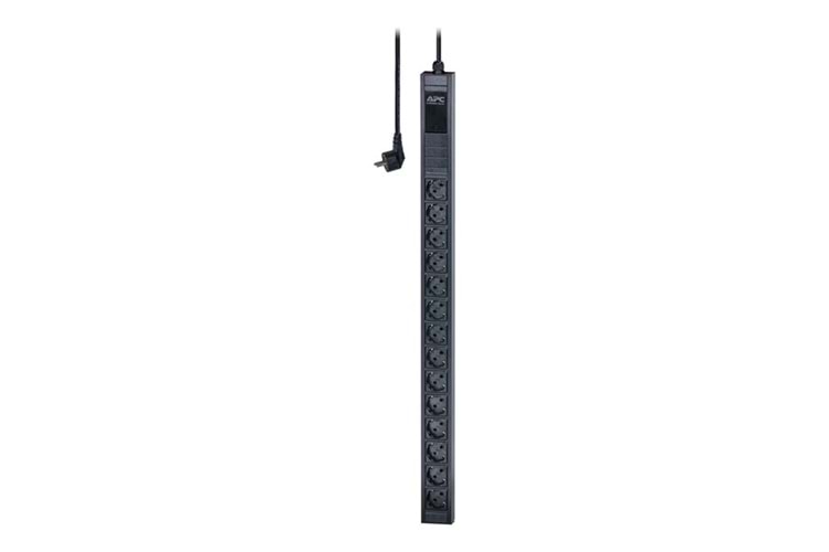 APC EPDU1116B-SCH Easy Rack PDU, Temel, 0U, 1 Faz, 3.7kW, 230V, 16A, x14 SCHUKO çıkış, IEC60884 SCHUKO giriş