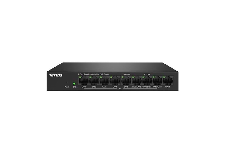 TENDA 8port G0-8G-PoE GIGABIT VPN ROUTER