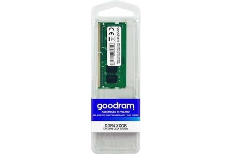 GOODRAM 16GB DDR4 3200MHZ CL22 PC RAM VALUE GR3200S464L22-16G
