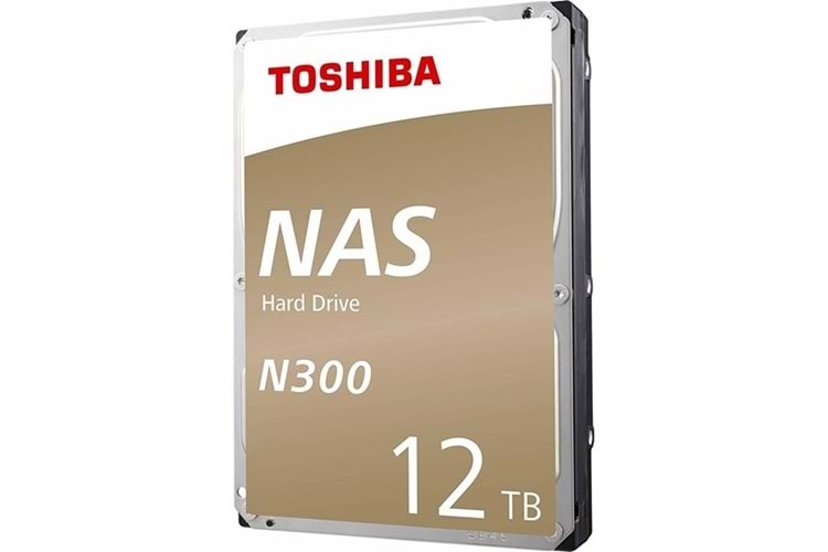 TOSHIBA 12TB N300 HDWG51CUZSVA 512MB 7200RPM SATA-3 NAS DİSK