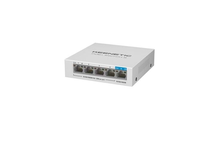 KEENETIC 5port 64w 4port PoE KN-4610-01-EU GIGABIT Poe Switch