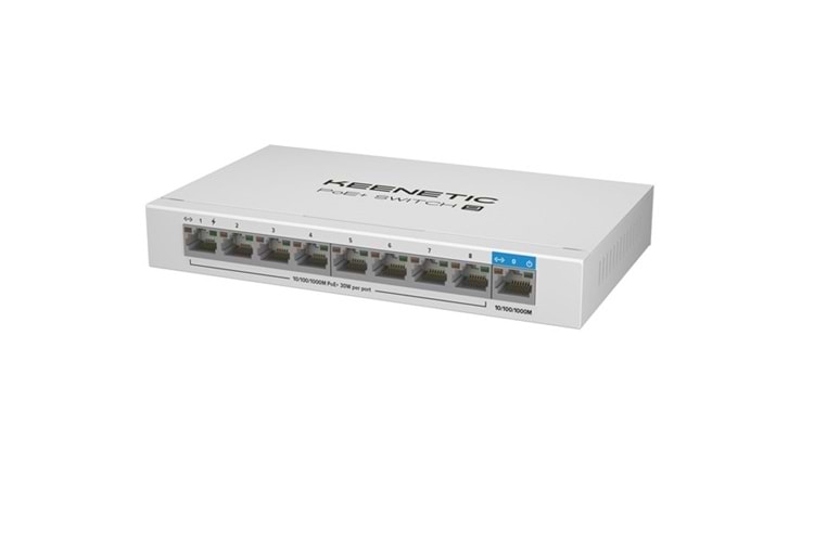KEENETIC 8port 120w 8port PoE KN-4710-01-EU GIGABIT Poe Switch