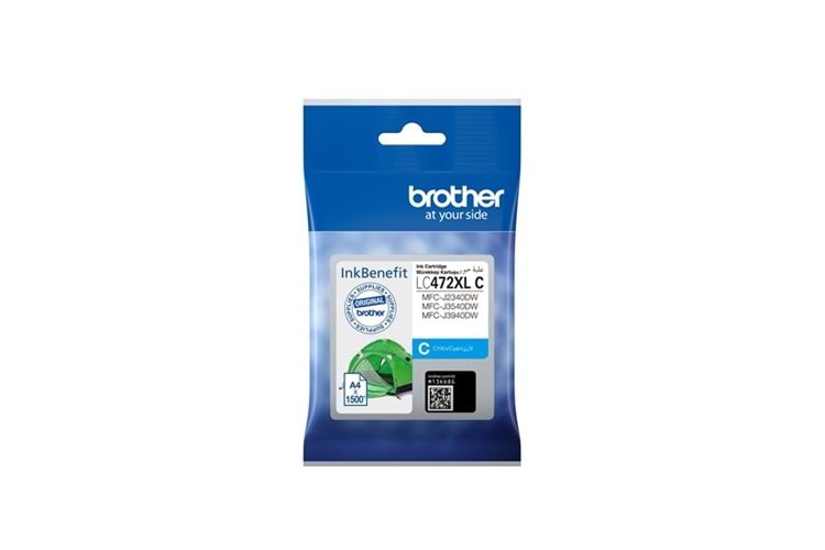 Brother 1500 Sayfa Yüksek Kapasite Mavi Kartuş