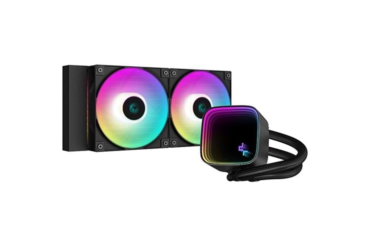 DEEPCOOL 240mm LS520 RGB Sıvı Soğutmalı AM5-1700p İşlemci Fanı