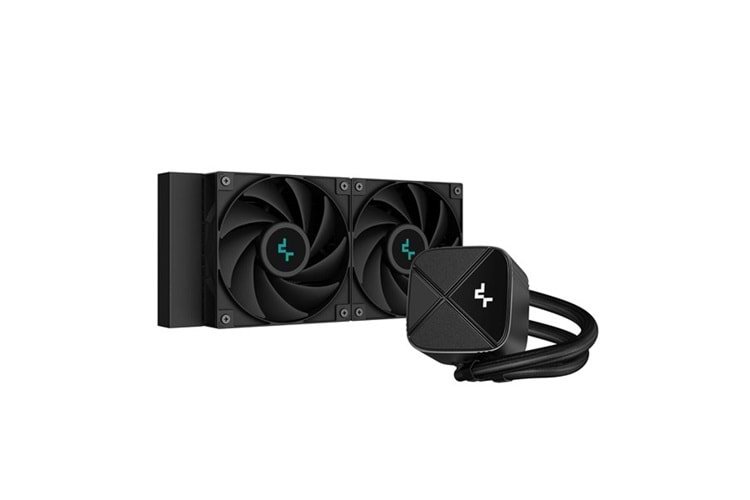 DEEPCOOL 240MM L520S LS520S-ZERODARK AM5-1700P SIVI SOĞUTMALI İŞLEMCİ FANI