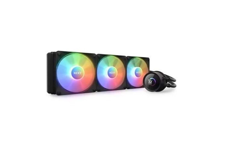 NZXT 360MM KRAKEN 360 RL-KR360-B1 RGB AM5-1700P SIVI SOĞUTMALI İŞLEMCİ FANI
