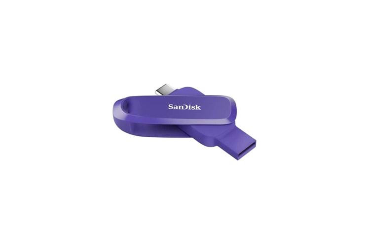 SANDISK 256GB PHONE DRIVE DUAL SDDDC6-256G-G46PO TYPEC USB BELLEK PURPLE