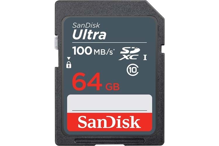 SANDISK 64GB ULTRA SDSDUNR-064G-GN3IN SDHC HAFIZA KARTI