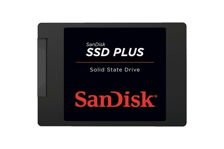 SANDISK 480GB SSD PLUS SDSSDA-480G-G26 530-445MB/s SATA-3 DİSK