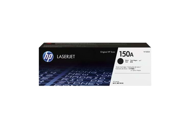 HP 150A Siyah Orijinal LaserJet Toner (W1500A)