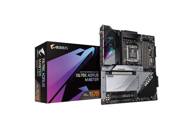 GIGABYTE X670E AORUS MASTER WIFI-6E DDR5 HDMI-DP PCIE 5.0 AM5 EATX