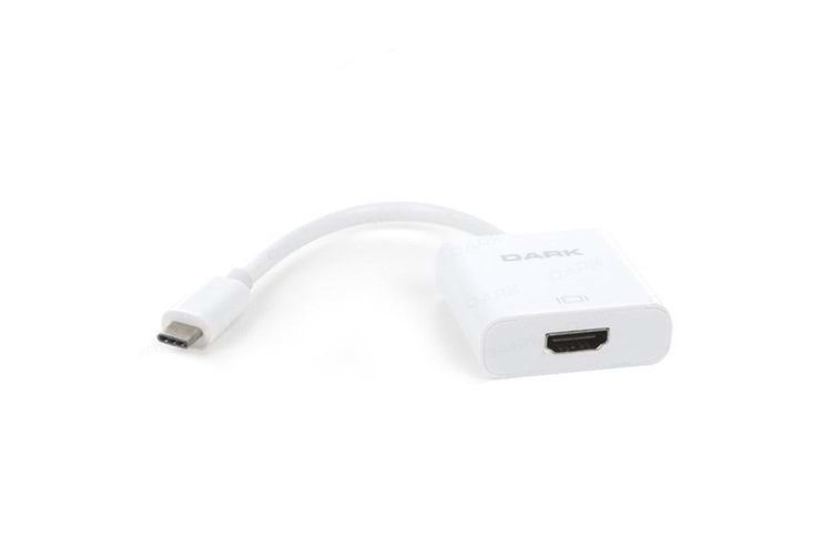 Dark DK-AC-U31XHD USB 3.1 Type-C' den 4K UHD HDMI Dönüştürücü Adaptör (4K 30Hz)
