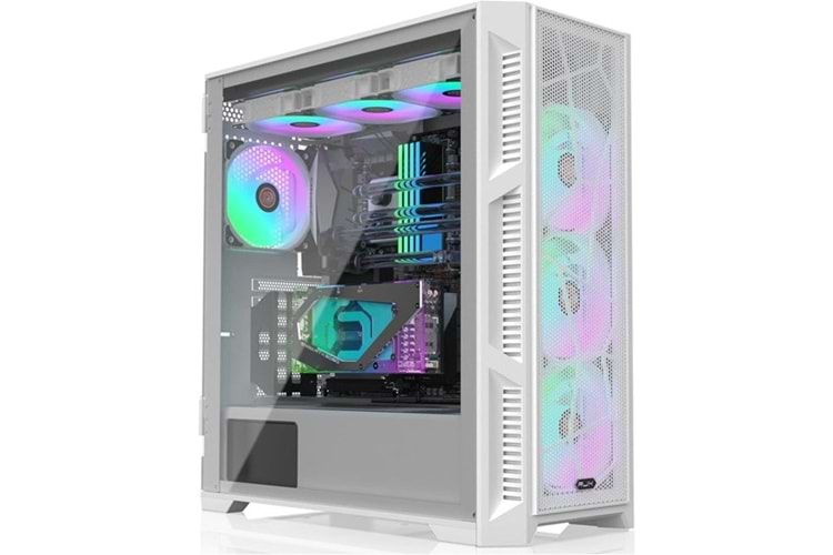RAIJINTEK PONOS ULTRA MS4 0R20B00228 ARGB GAMING MID-TOWER PC KASASI BEYAZ
