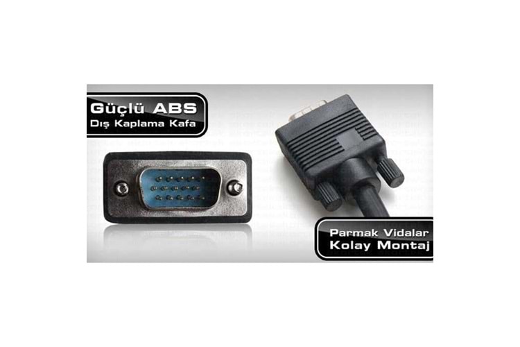 DARK DK-CB-VGAL500 5metre VGA Görüntü Kablosu