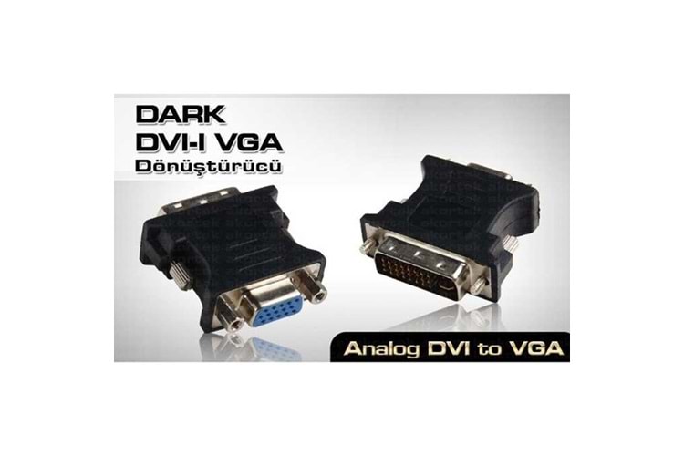Dark Dk-Hd-Advıxvga Dvı To Vga 24+5 Çevirici Adaptör