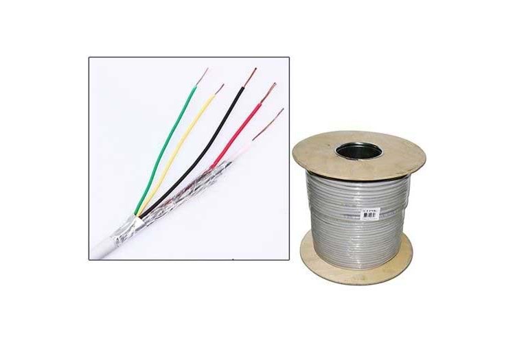 Martel 2+1 500Mt Bakır Cctv Kablosu 2X0,22X0,33