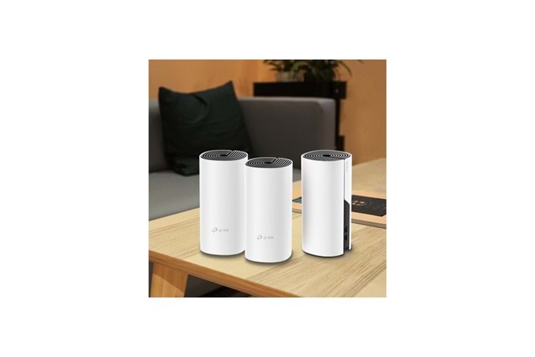 TP-LINK DECO M4-3 AC1200 EV OFİS TİPİ MESH ROUTER 3-LÜ PAKET