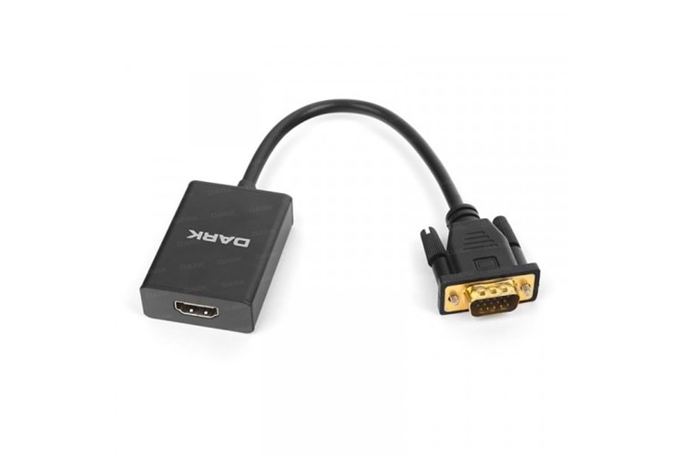 DARK DK-HD-AVGAXHDMI2 VGA-HDMI Dönüştürücü Sesli