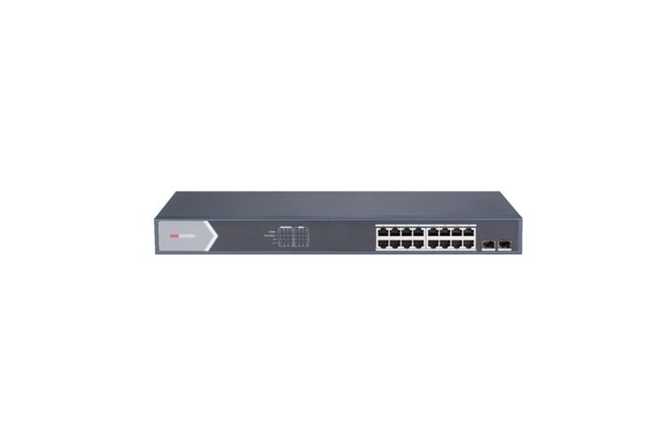 HIKVISION 16port 125w FULL PoE DS-3E0518P-E/M 10/100 Yönetilemez Gigabit Switch