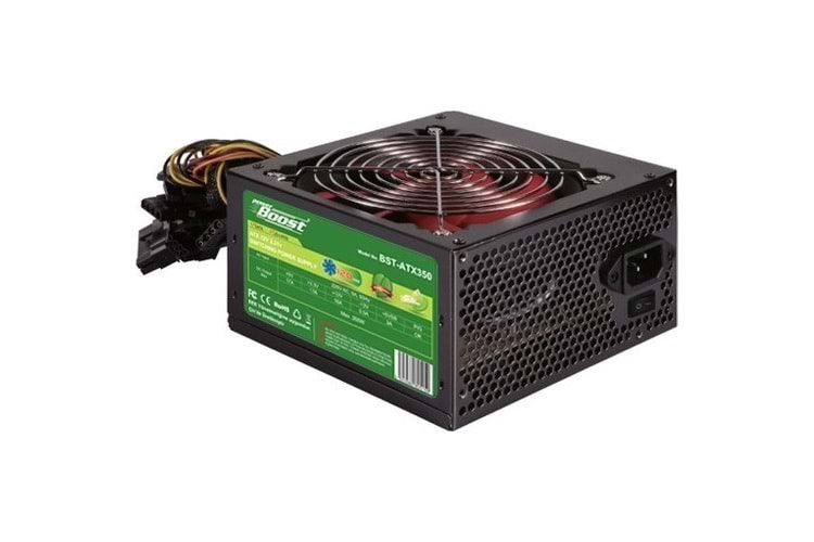 PowerBOOST 350W BST-ATX350R 12cm Fanlı Power Supply