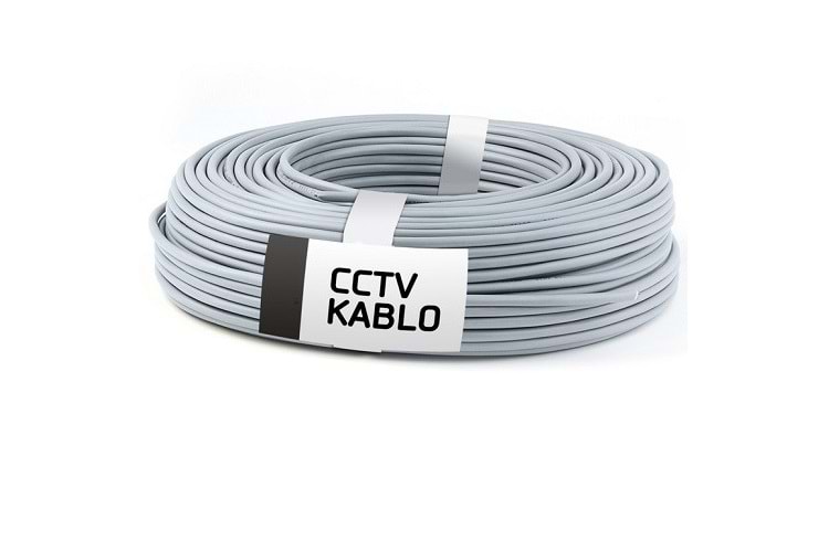 Martel 2+1 100Mt Ecotech Cctv Kablosu 2X0,22X0,22