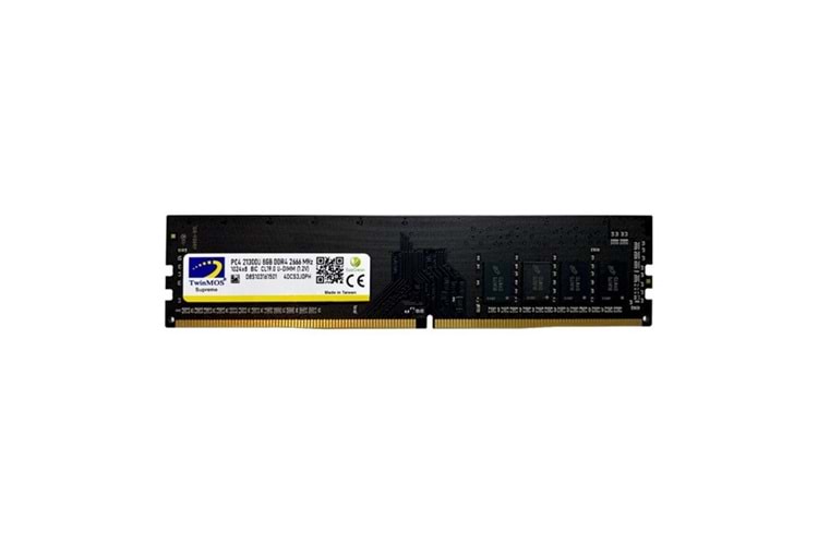  TWINMOS 8GB DDR4 2666MHZ CL19 PC RAM VALUE MDD48GB2666D