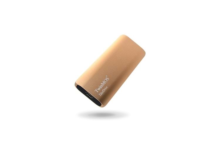 TWINMOS 1TB SSD ELITE DRIVE PSSDGGBMED32-G Type-C Harici Disk Gold 