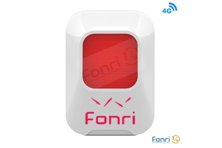Fonri 4G Dısh4 Wıfı Kablosuz İç Ortam Siren