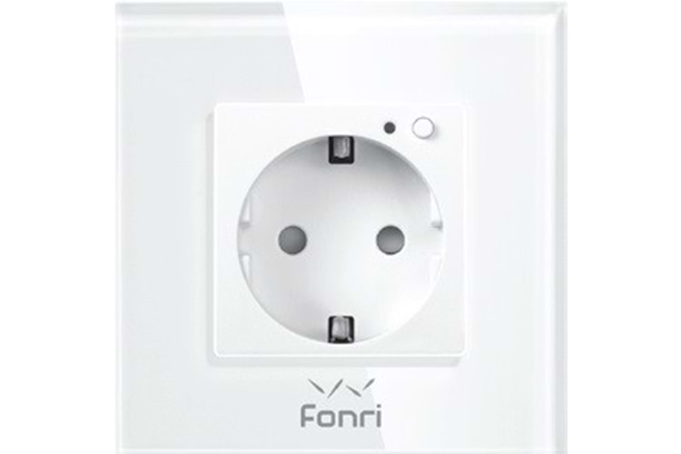 Fonri Wf3-El3-0401-05 Wıfı Akıllı Duvar Prizi Gri