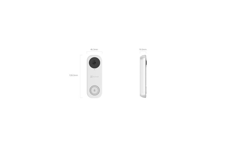EZVIZ CS-DB1 Pro Akıllı Kapı Zili