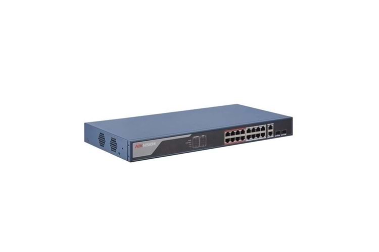 HIKVISION 16port DS-3E1318P-EI 10/100 230W Full PoE Yonetilebilir Switch