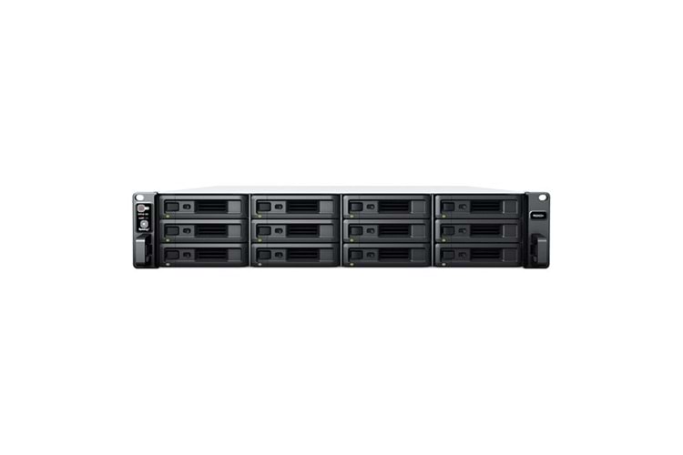 SYNOLOGY RS2423 PLUS RYZEN V1780B-8GB RAM-12-diskli RACK NAS SUNUCU (DİSKSİZ) 