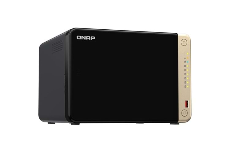 QNAP TS-664-8G CELERON QC- 8GB RAM- 6-diskli Nas Server (Disksiz)