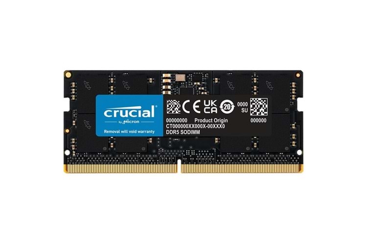 CRUACIAL 16GB DDR5 5200MHZ NOTEBOOK RAM VALUE CT16G52C42S5