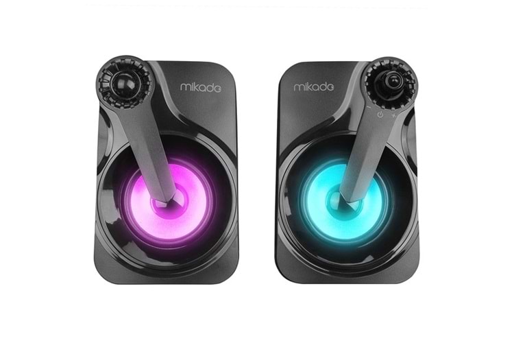MIKADO MD-X27 1+1 3W Usb 2.0 Siyah Rgb Hoparlör