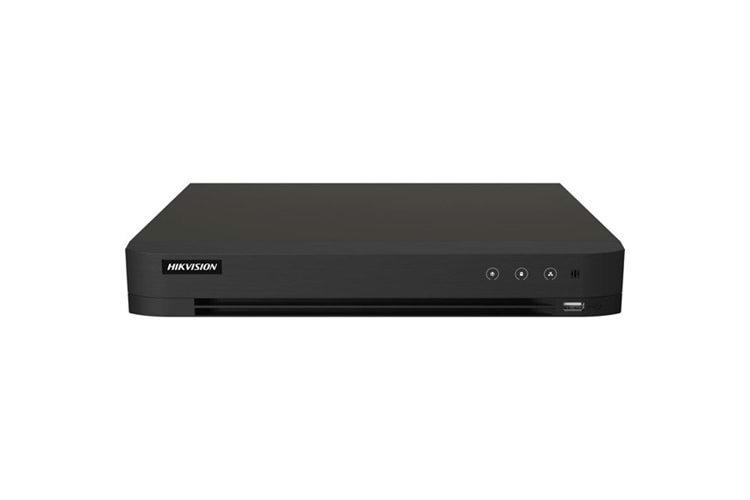HIKVISION 16kanal IDS-7216HQHI-M1/XT H265+ Pro DVR Kayıt Cihazı Acusense Hibrit