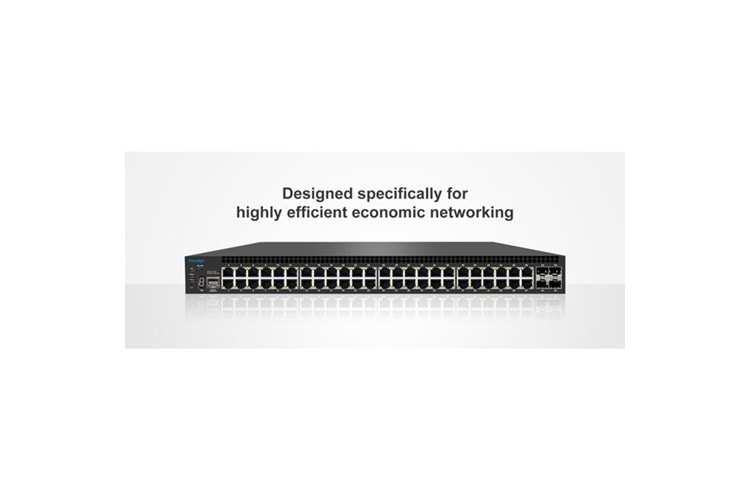 FOREDGE 48port POE PS5052GT GIGABIT 4-SFP 360W LAYER3 YÖNETİLEBİLİR SWITCH