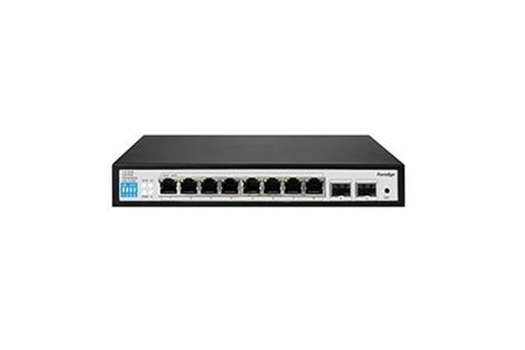 FOREDGE 8port POE PS3010GS GIGABIT 2-SFP 96W YÖNETİLEBİLİR SWITCH