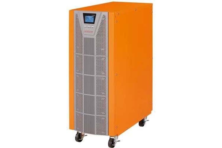 MAKELSAN 10KVA POWERPACK SE ONLINE 1/1F LCD EKRAN TOWER UPS Ücretsiz Kurulum 20x 12v 9amper 